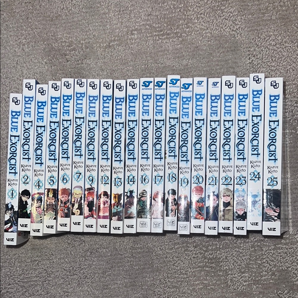 Blue Exorcist Manga Set Volumes